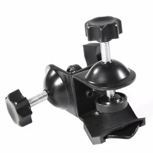 MK Dual Double U Clip C Clamp for Photo Studio Camera Lighting Boom Arm Crossbar - Picture 1 of 8