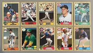 1987 Topps Complete Binder Set #1-792 - Picture 1 of 4