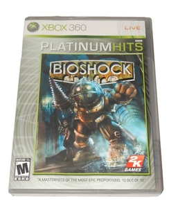 BioShock Platinum Hits (Microsoft Xbox 360, 2007)  COMPLETE - Picture 1 of 3