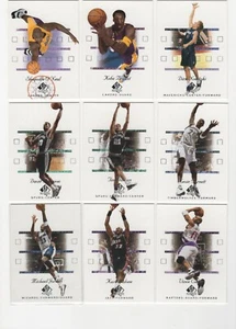 2001-02 SP Authentic Basketball Complete Set #1-90 Jordan Kobe Shaq Garnett HOF - Picture 1 of 2