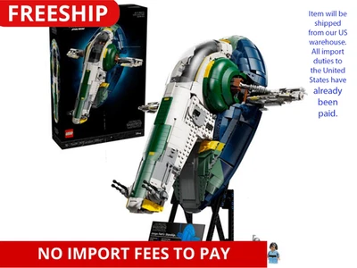 Star Wars Jango Fett’s Firespray-Class Starship Building Set -75409-Sellado Foto 1 de 4