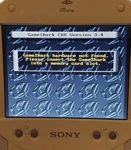 Gameshark CDX versione 3.4 Playstation 1 PS1 solo disco VER CATTIVE CONDIZIONI TESTATO - Foto 1 di 5