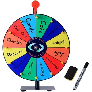 Fesselnder Preis-Rad-Spinner - 12 Fächer für individuelle Veranstaltungen & Party-Unterhaltung - Bild 1 von 8