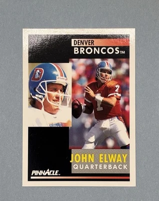 1991 PINNACLE #7 JOHN ELWAY DENVER BRONCOS - Image 1 of 2