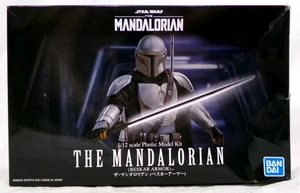 Bandai Star Wars The Mandalorian Beskar Armor 1/12 Scale Model Kit Unbuilt - Picture 1 of 4