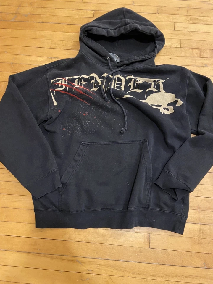 Fender Guitars Black Pullover Hoodie Hood Sweatshirt Rock & Roll Lifestyle Men S - Image 1 of 4