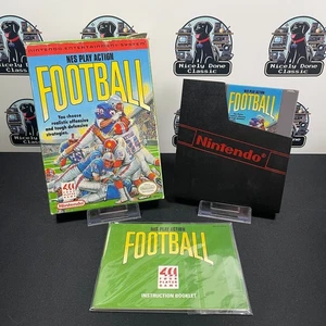 NES Play Action Football (Nintendo NES) - CIB completo con manuale + scatola originale - Foto 1 di 13