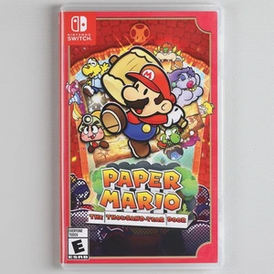Paper Mario The Thousand-Year Door Nintendo Switch 1 SOLO ESTUCHE/OBRA DE ARTE - SIN JUEGO - Imagen 1 de 4