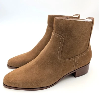 Botines de gamuza Cole Haan Naia con tacón al tobillo para mujer marrón talla US9.5B EU40 Foto 1 de 4