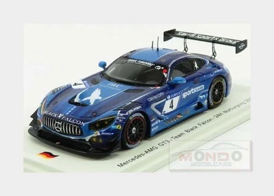 1:43 Spark Mercedes Benz Amg Gt3 Team Black Falcon #4 Nurburgring 2017 SG316 Mod - Immagine 1 di 2