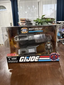 NEW GI Joe 25th ANNIVERSARY NIGHT SPECTER w GRAND SLAM FIGURE TARGET EXCLUSIVE - Picture 1 of 9
