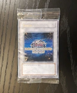 Yugioh 2009 National Championship Token TKN4-EN001 paquete sellado de 4 fichas - Imagen 1 de 2