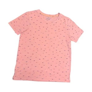 Camiseta para mujer Eddie Bauer rosa coral gráfico Sunburst mediana descontinuada - Imagen 1 de 10
