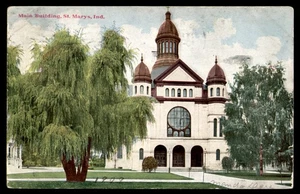 Postcard Main Building, St. Marys, Ind. - Picture 1 of 2