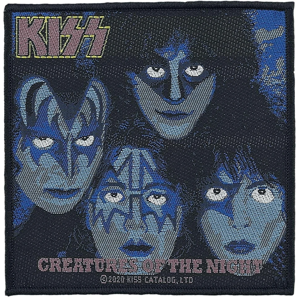 Adesivo Razamataz Kiss - Creatures of The Night 10cm x 10cm, multicolorido - Imagem 1 de 1
