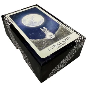 LunalaPin Tarot Deck & Basic Reading Manual Kit, Fantasy Rabbit Astrology - Picture 1 of 4