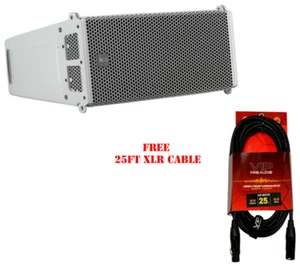RCF HDL 6-A W 6" White ACTIVE LINE ARRAY MODULE 1400W Speaker, Free Cable (MINT) - Picture 1 of 6