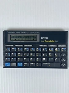 Vintage Royal Travel Translator TM12 -( Tested ) - Picture 1 of 4