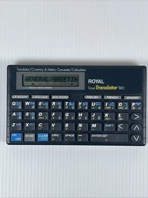 Vintage Royal Travel Translator TM12 -( Tested ) - Image 1 of 4