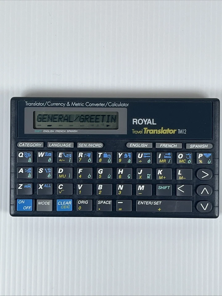 Vintage Royal Travel Translator TM12 -( Tested ) - Image 1 of 4