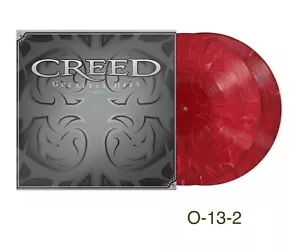 Creed - Greatest Hits - Limited Red Smoke Etched Vinyl 2 LP - New with defects - Picture 1 of 7
