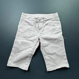 GapKids 1969 Shorts Girls 8 Pink Denim Bermuda Regular Fit Cotton - Picture 1 of 11