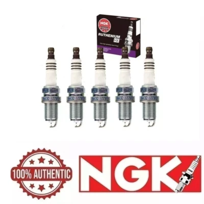 NGK Ruthenium HX High Ignitability Spark Plug 5PCS for Volvo 850 C70 S60 S70 S80 - Изображение 1 из 3