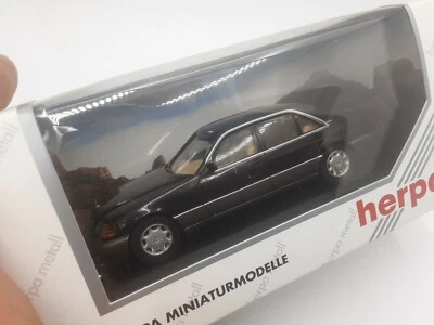 mercedes 600 SEL noir herpa 1/43 .