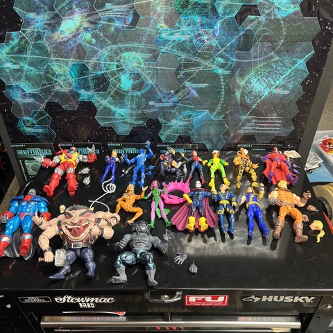 Marvel Legends Age of Apocalypse 17 Fig Lot - Includes Accessories - No Reserve! Cover