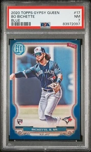 PSA 7 Pop 1 - 2020 Topps Gypsy Queen Blue #17 Bo Bichette /150 (RC) - Bild 1 von 2