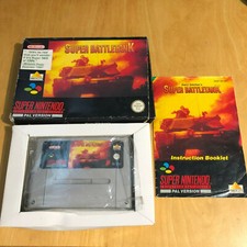 SNES Super Nintendo Boxed Game: Super Battletank