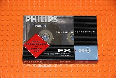 CINTA DE CASETE EN BLANCO PHILIPS FS 90 VS. II TIPO I (1) (SELLADA) Foto 1 de 3