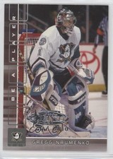 2001-02 ITG Be A Player Memorabilia All-Star Fantasy /10 Gregg Naumenko #205