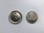 Canada 5 Cents 1967 Nickel Coin - Confederation 1867-1967 - Hopping Rabbit