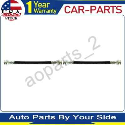 Juego de 2 mangueras hidráulicas de freno superior trasero para Chrysler Daytona 1989 1988 1987 Foto 1 de 3