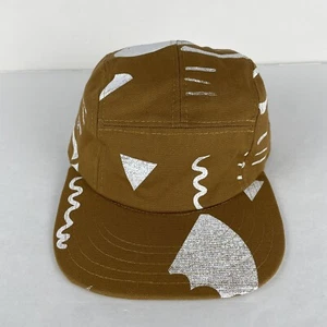 Pulp Co Gold Hat Youth OSFA Adjustable Five Panel Organic Canvas AOP Casual - Picture 1 of 7