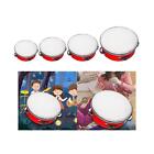 Percussion Hand Drum Metal Bells Musical Percussion Instrument Tambourine Wooden