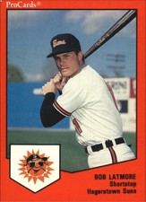 1989 Hagerstown Suns ProCards #271 Bob Latmore