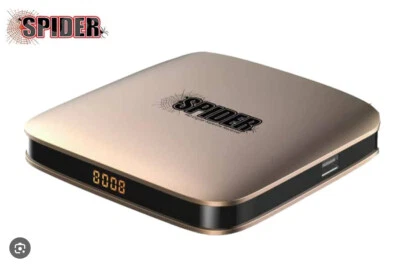 Digital Satellite Receiver SPIDER S300 Gold Lazer 5G TV Box  4GB 4K H265 - Image 1 of 3
