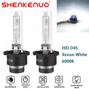 D4S HID Xenon Headlight Bulbs 6000K White For 2006-2014 Lexus IS250 IS350 - Picture 1 of 14