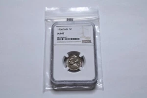 1966 Special Mint Set NGC MS67 Jefferson Nickel 5C White Label! E455 - Picture 1 of 2