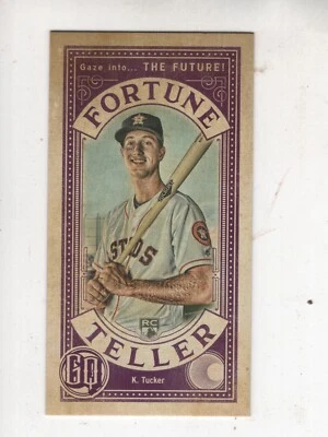 Kyle Tucker 2019 Topps Gypsy Queen Fortune Teller Rookie RC #FTM-KT - Image 1 of 2