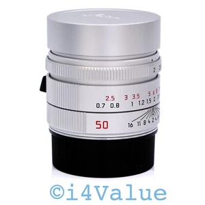 Leica APO-Summicron-M 50mm f/2 ASPH. Lens (Silver Anodized), NOS, MSRP $10,265 - Picture 1 of 13