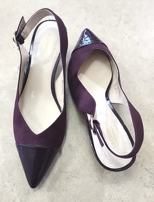 Novo Salto Gatinho Liz Claiborne Anos 90 Tamanho 9M Clássico Bastante Luxo - Imagem 1 de 4