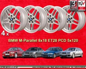 4 Cerchi BMW M-Parallel 8x18 ET28 s5 E28 E34 E39 E60 E61 s6 E24 s7 E23 E32 E38 - Imagen 1 de 6