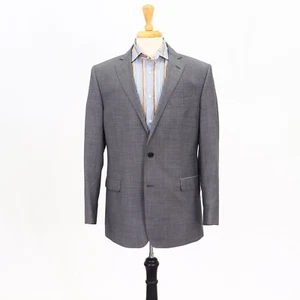 Brooks Brothers 42R Gray Sport Coat Blazer Jacket Solid 2B Wool - Picture 1 of 11