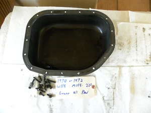 1970's Mercedes Benz 220 W115 M115 220D 240D 300D OM615 Lower Oil Pan Sump  - Picture 1 of 12