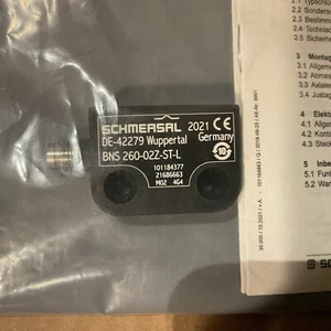 New Schmersal BNS 260-02Z-ST-L Magnetic Safety Sensor Safe Switching, 101184377 - Picture 1 of 5