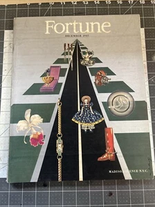 Fortune Magazine December 1947 Madison Ave NYC Silver Cover Ads Christmas Era - Imagen 1 de 15