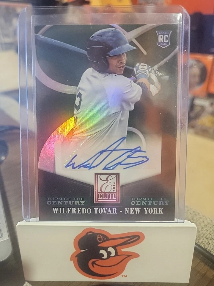 2014 Panini Donruss  #91 Wilfredo Tovar Auto - Image 1 of 2